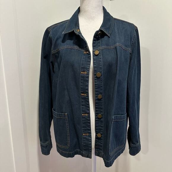 Gerard Darel Aude Cotton Denim Jacket - Picture 4 of 11